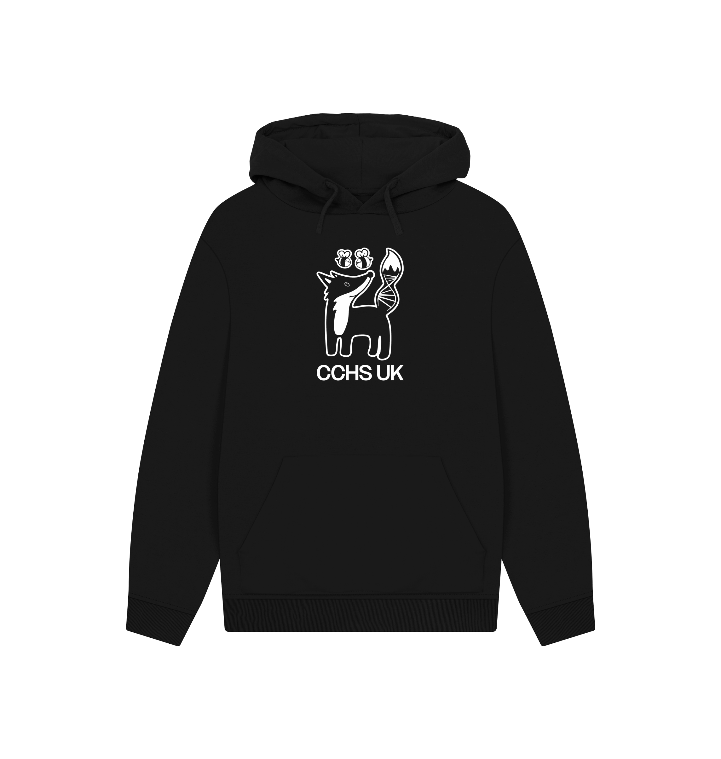 Unisex Kangaroo Pocket Logo Hoodie
