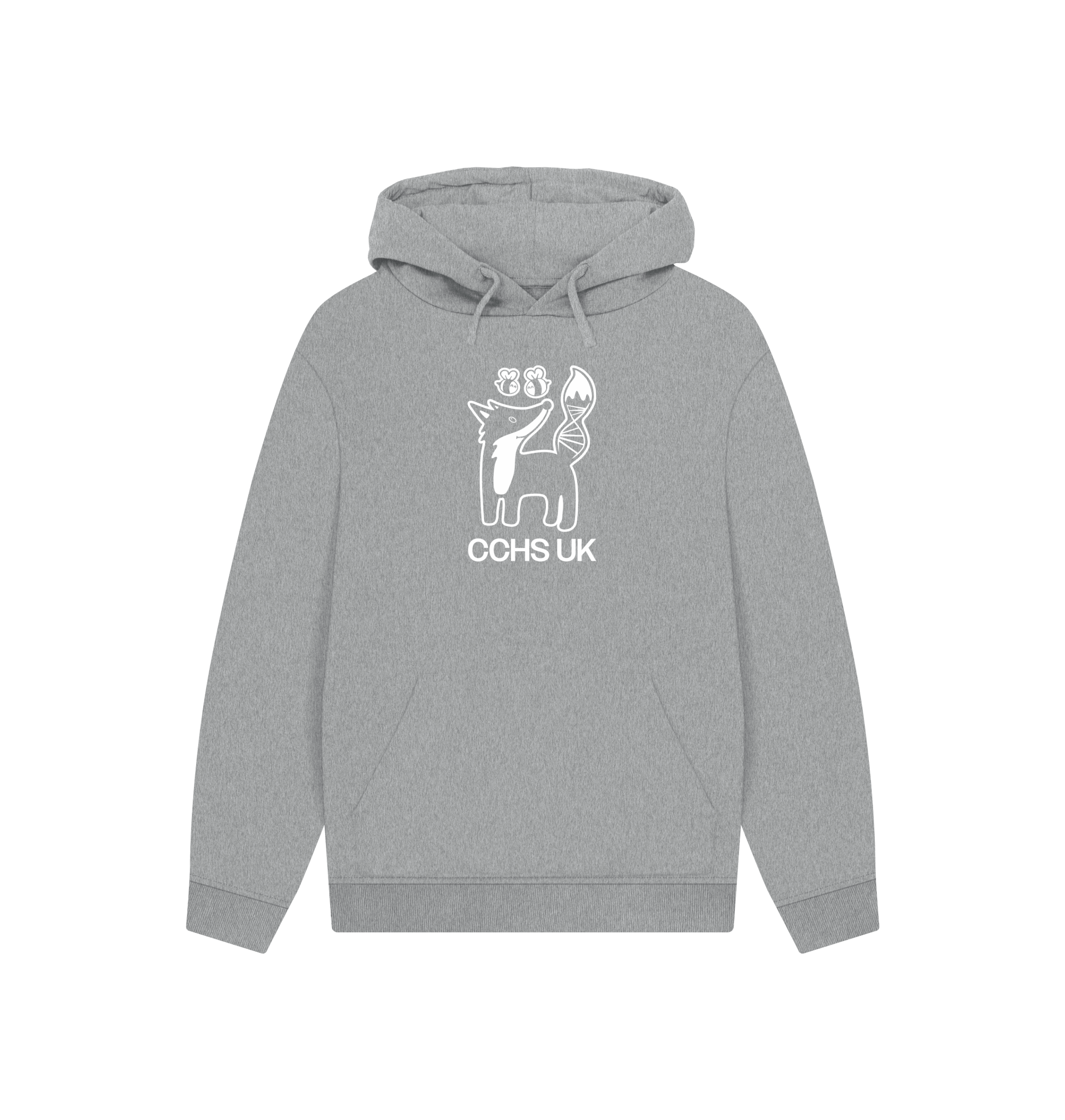 Unisex Kangaroo Pocket Logo Hoodie - Image 2