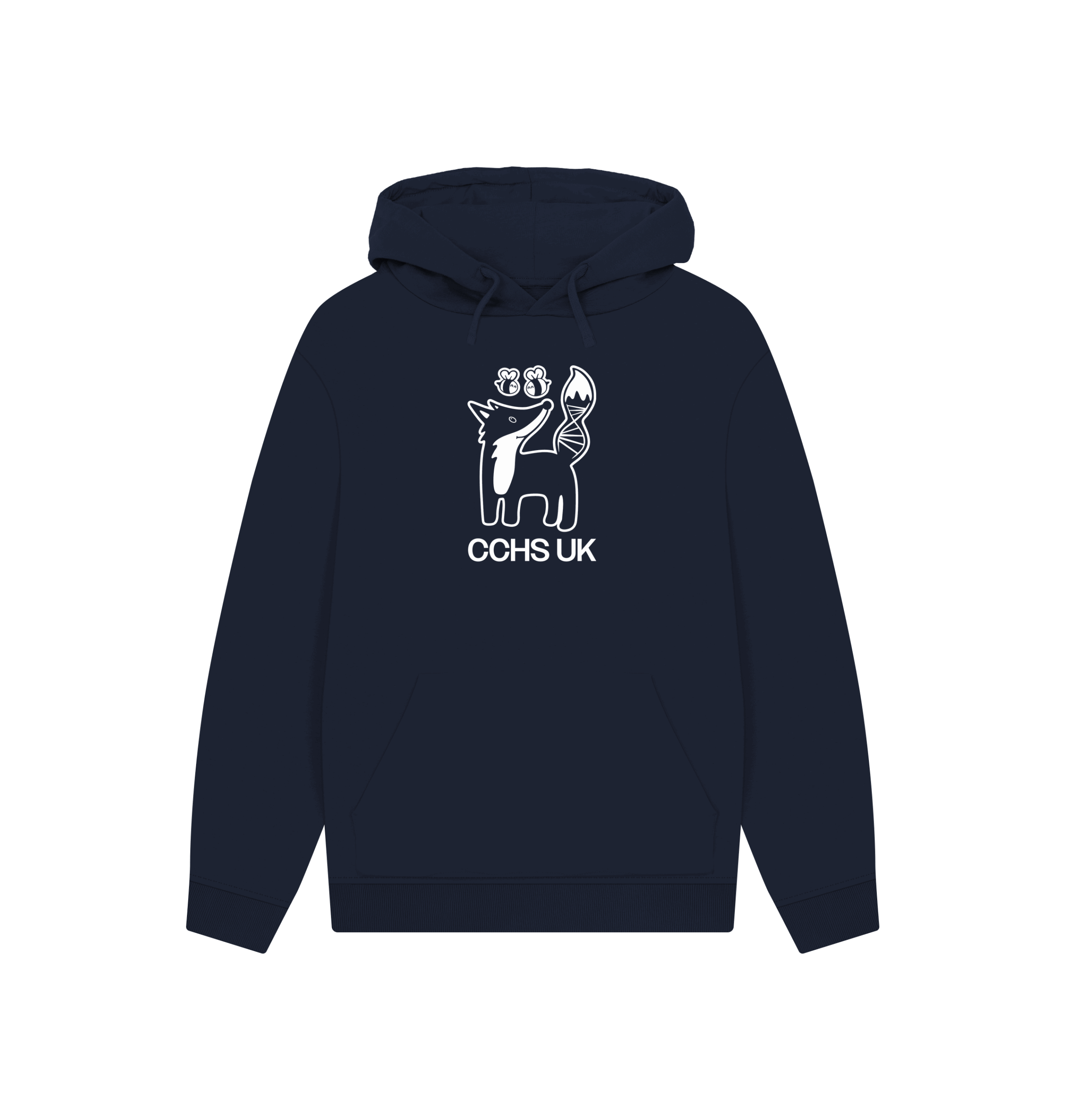 Unisex Kangaroo Pocket Logo Hoodie - Image 4